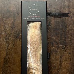 BELLAMI human hair butter blonde ponytail